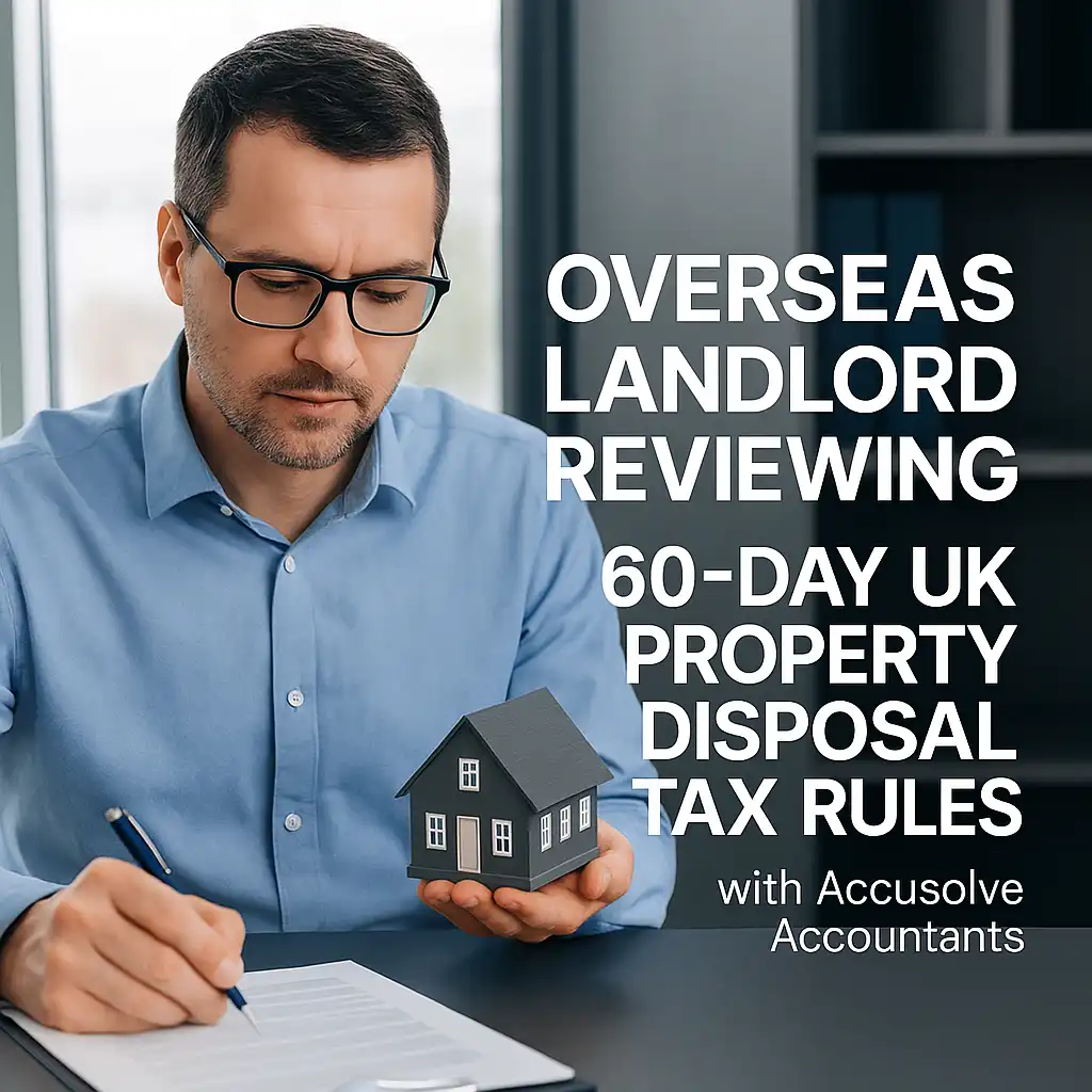 60-Day UK Property Disposal Tax Guide for Non-Residents