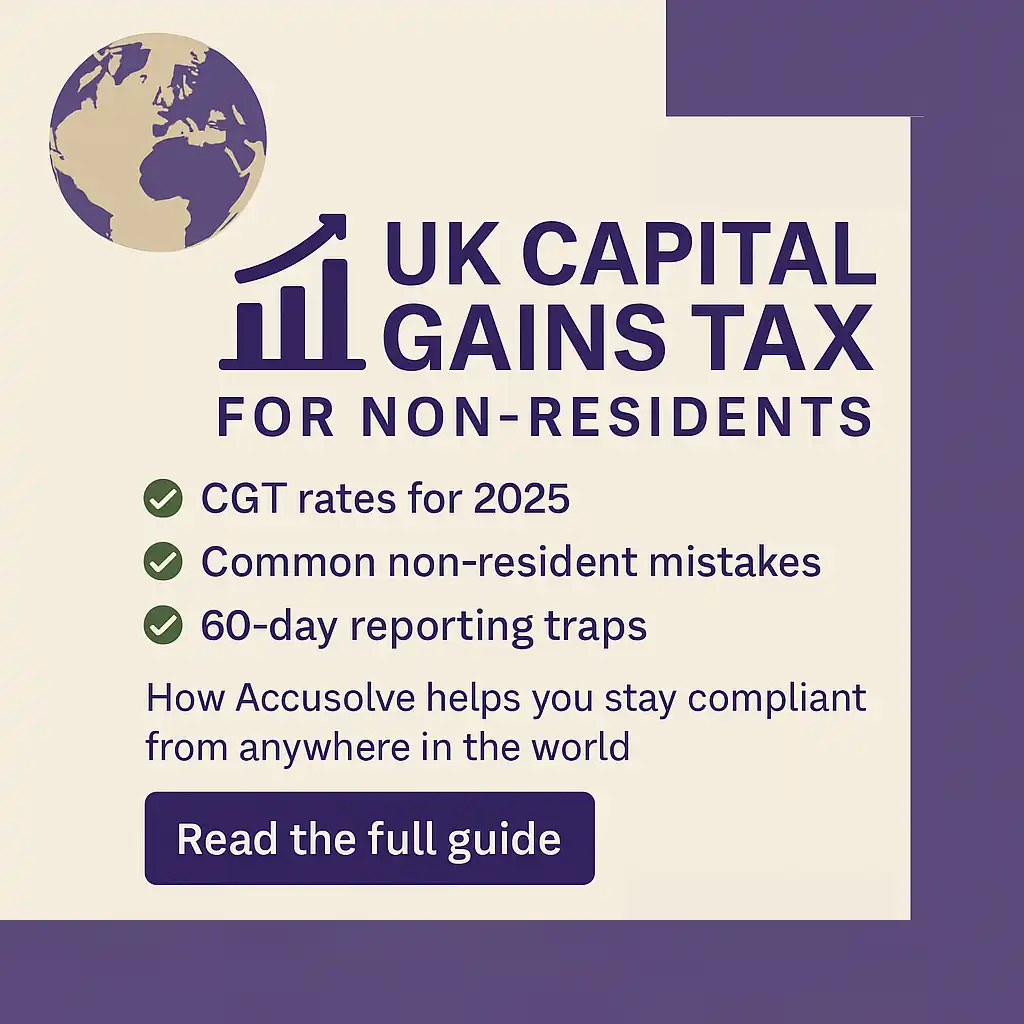 UK Capital Gains Tax for Non-Residents