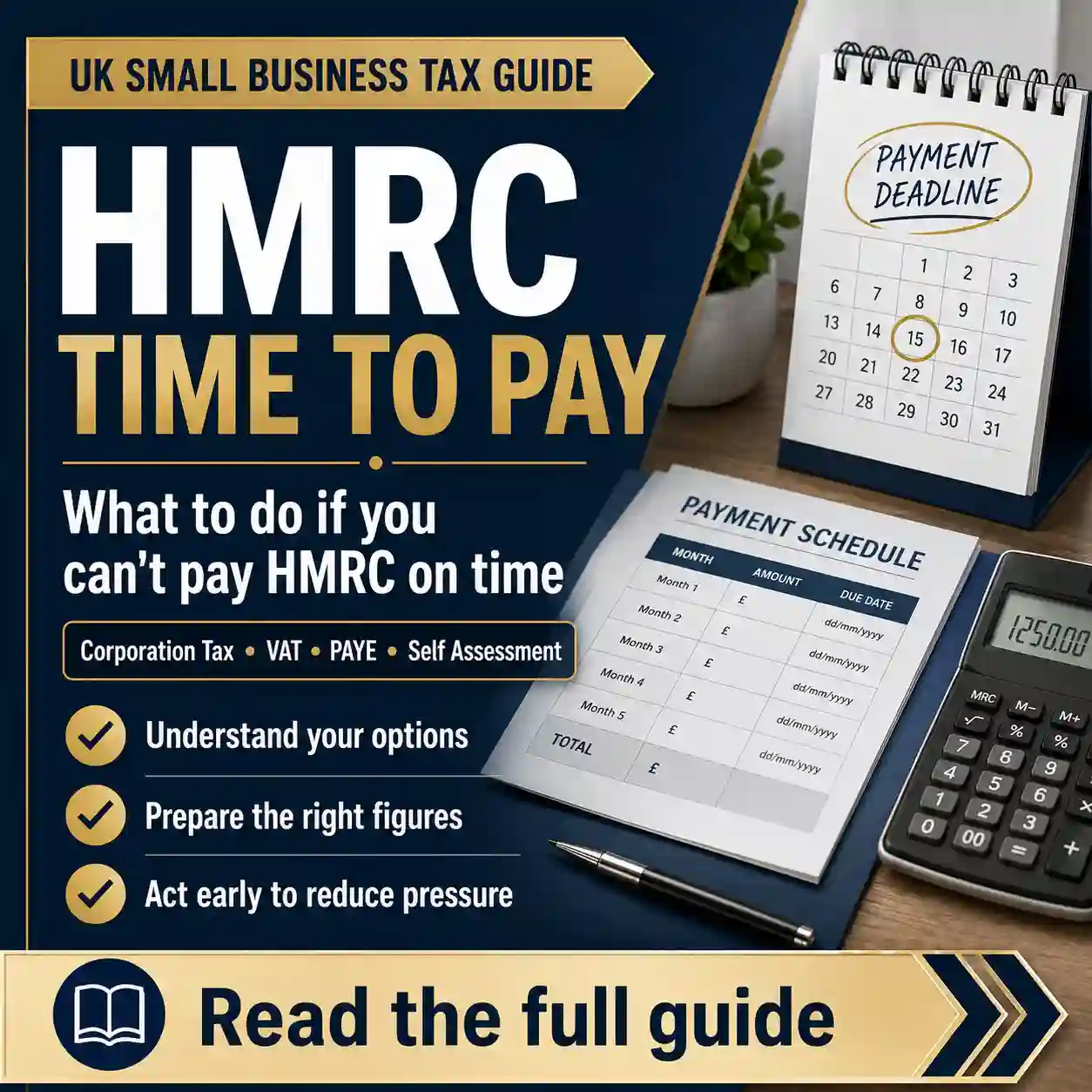 HMRC Time to Pay Arrangement