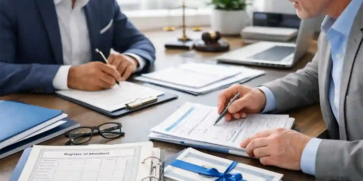 Outsourced company secretary service for UK companies