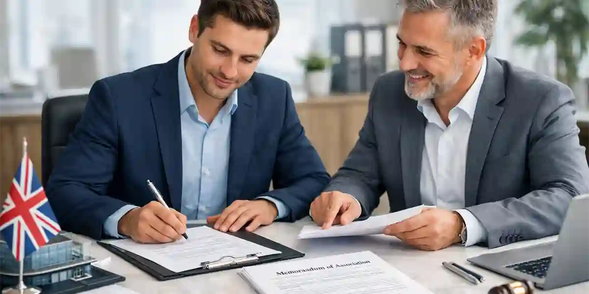 Companies House incorporation documents prepared by Accusolve